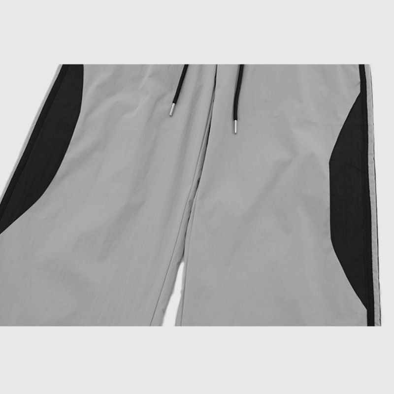 Contrast Casual Sport Pants