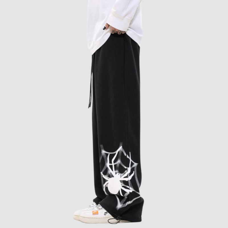 Spider Web Printed Sweatpant