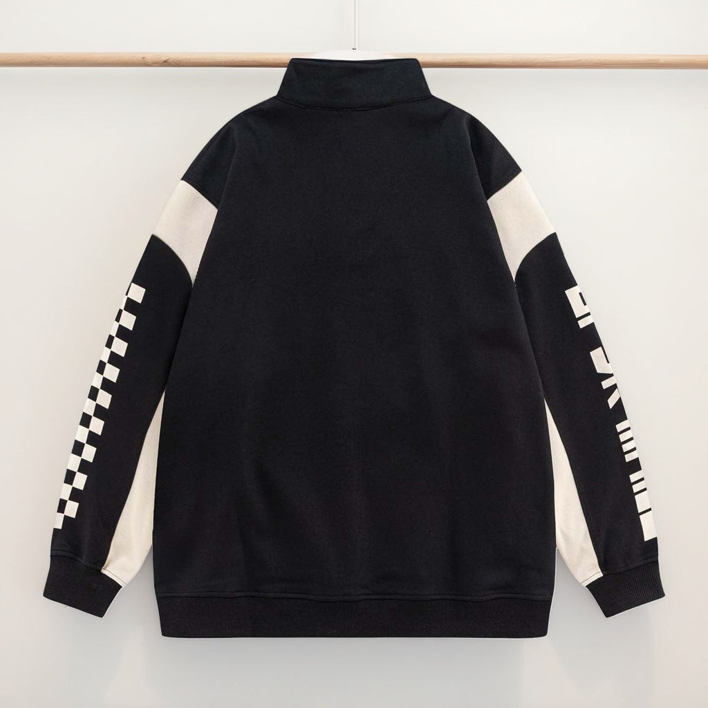 Racing Graphic Half-Zip Pullover