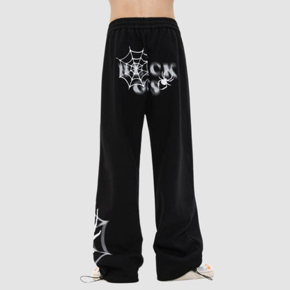 Spider Web Printed Sweatpant