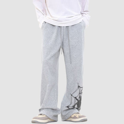 Spider Web Printed Sweatpant