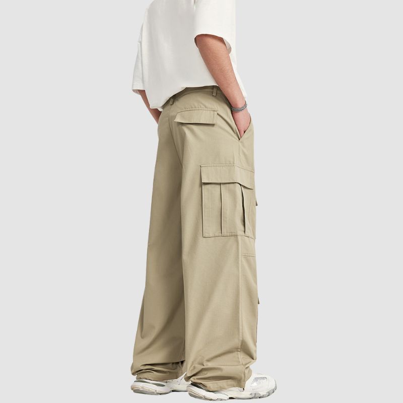 Casual Loose Multi Pocket Patch Cargo Pants