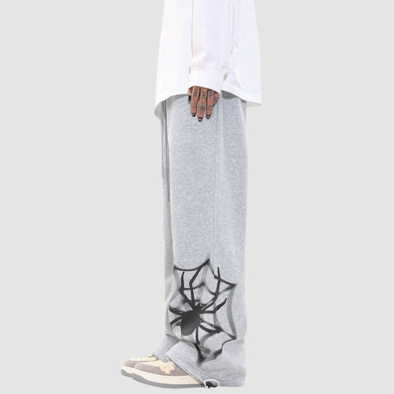 Spider Web Printed Sweatpant