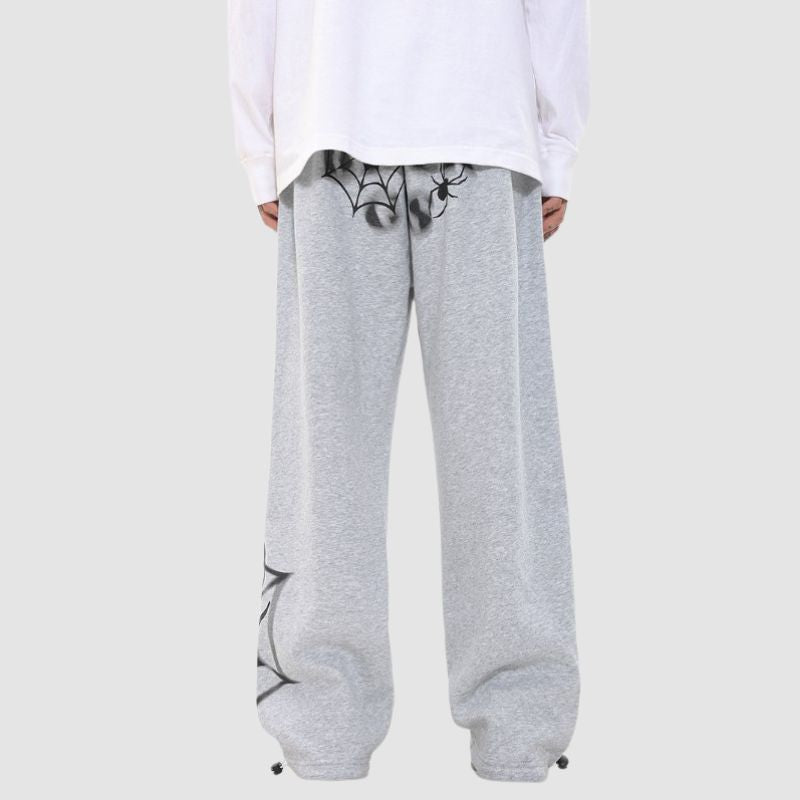 Spider Web Printed Sweatpant