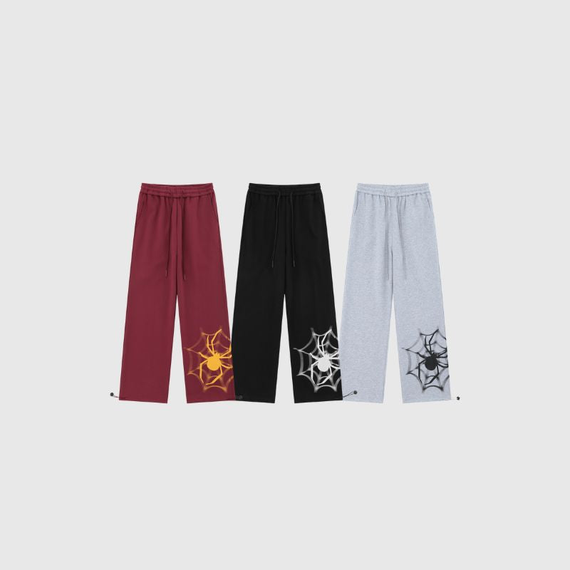 Spider Web Printed Sweatpant