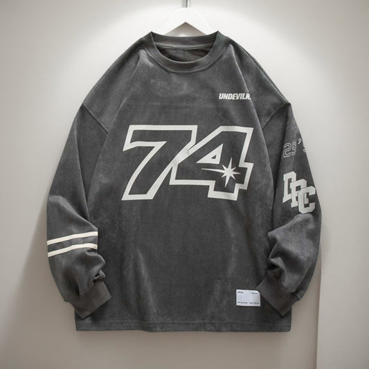 Vintage Sports Graphic Sweatshirt