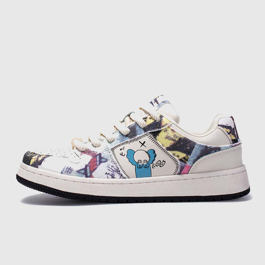 Urban Canvas Graffiti Sneakers,Skate Shoes