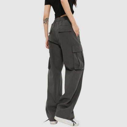 Everyday Casual Side Pocket Pants