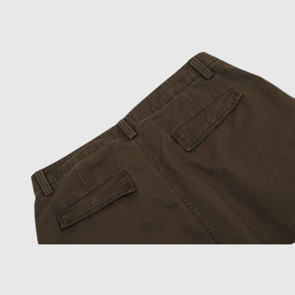 Vintage Solid Cargo Pants