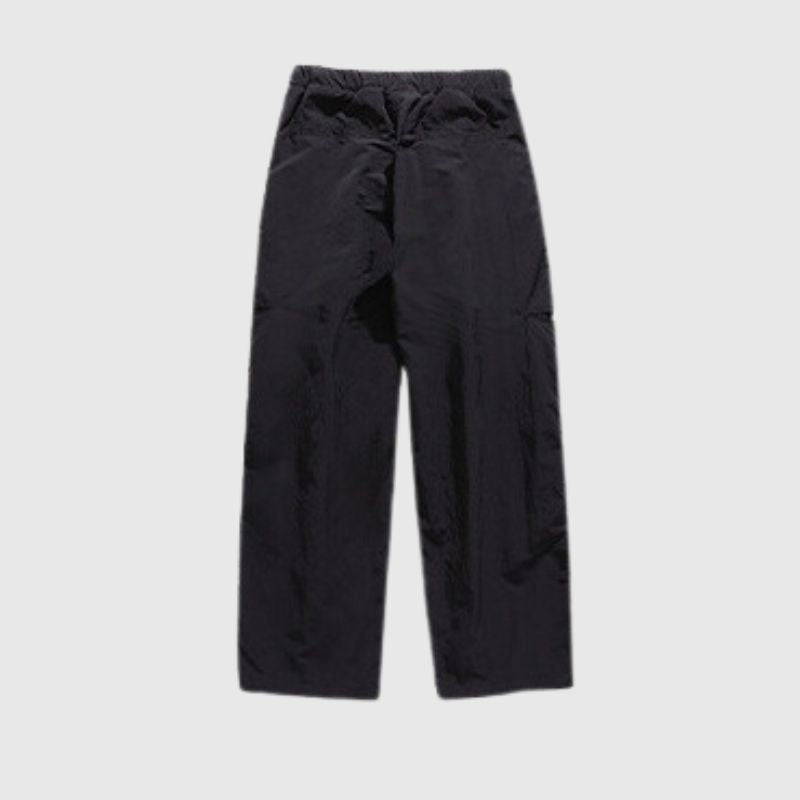 Water-Repellent Belted Yamamoto Pants