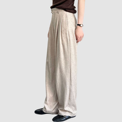 Old Money Style Wide Leg Pants