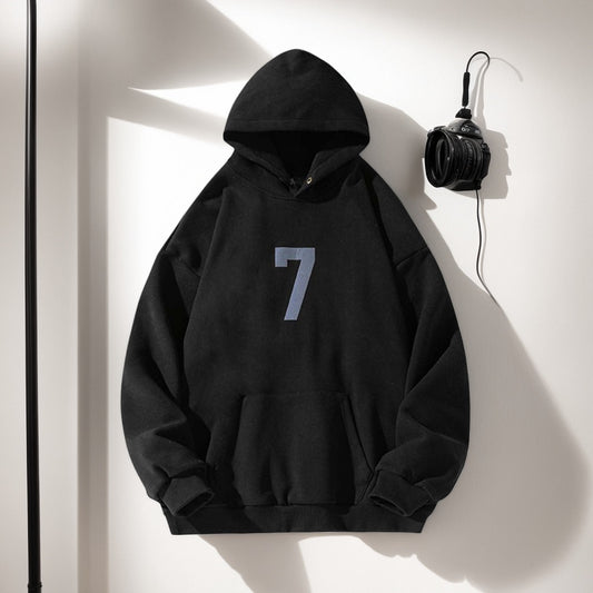 Number Print Hoodie