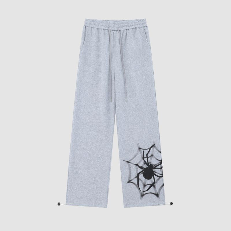 Spider Web Printed Sweatpant