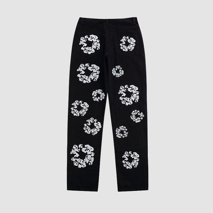 Kapok Pattern Printed Jeans