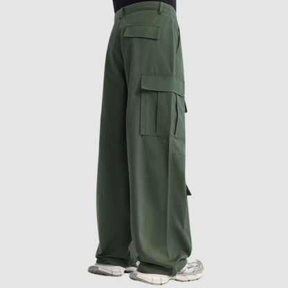 Casual Loose Multi Pocket Patch Cargo Pants