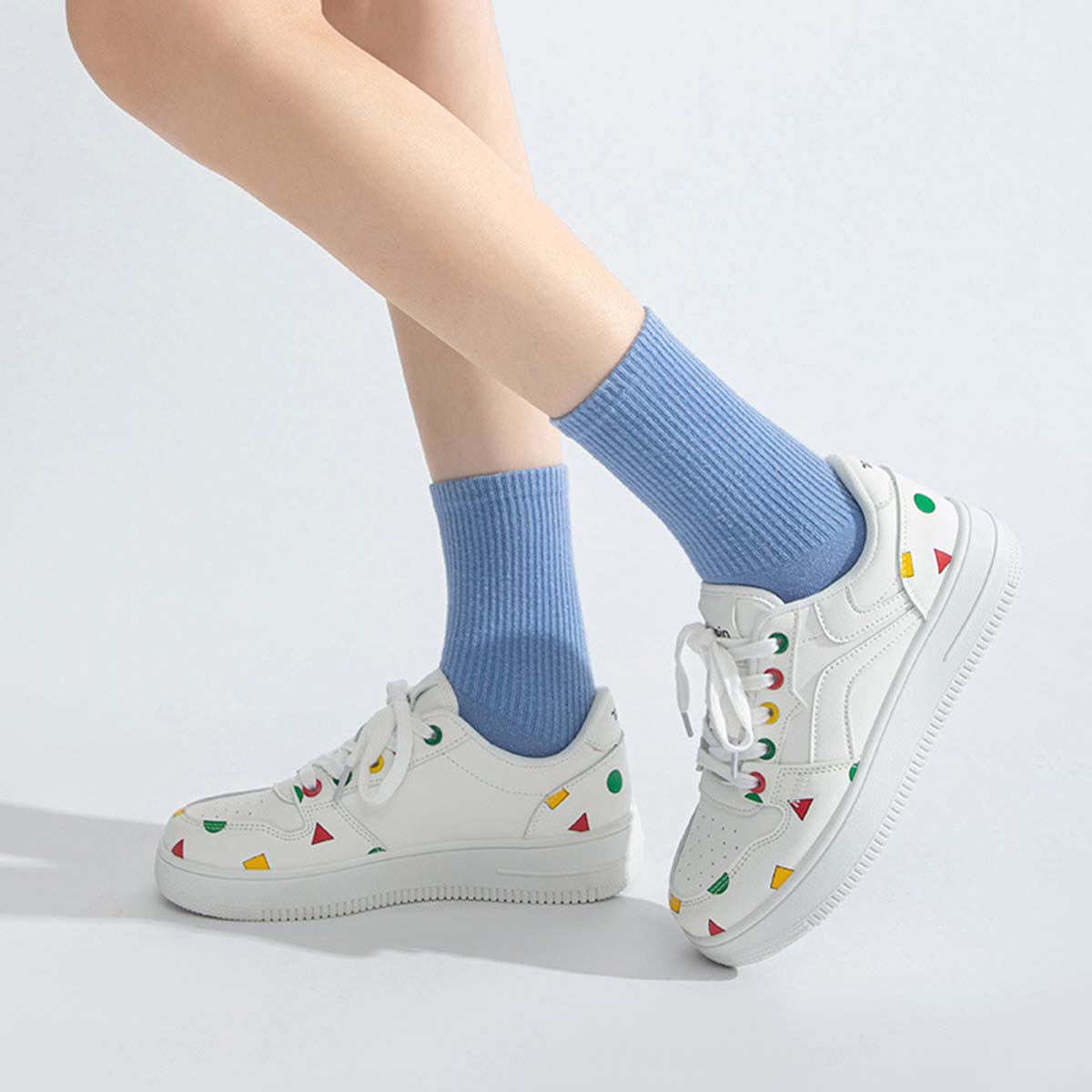 Colorful Casual Sneakers,Skate Shoes