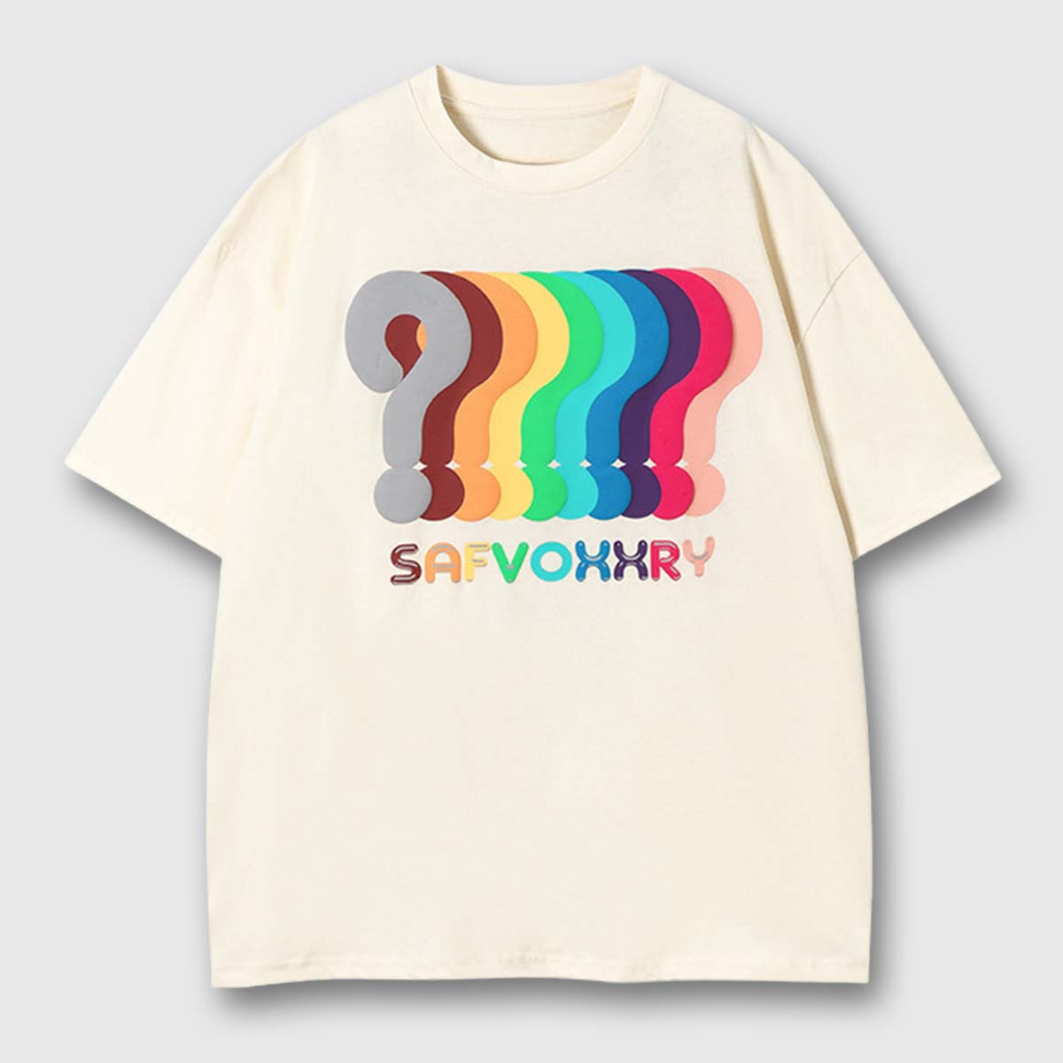 Colorful Question Mark Tee