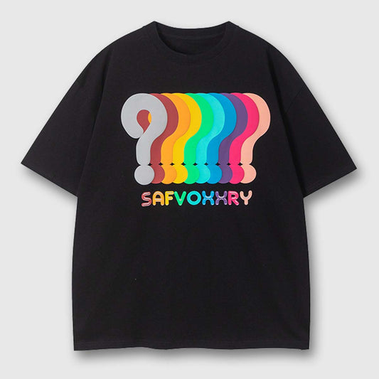 Colorful Question Mark Tee