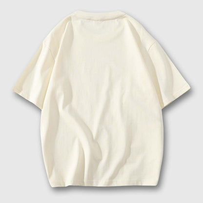 Creative Pocket Solid Color Tee