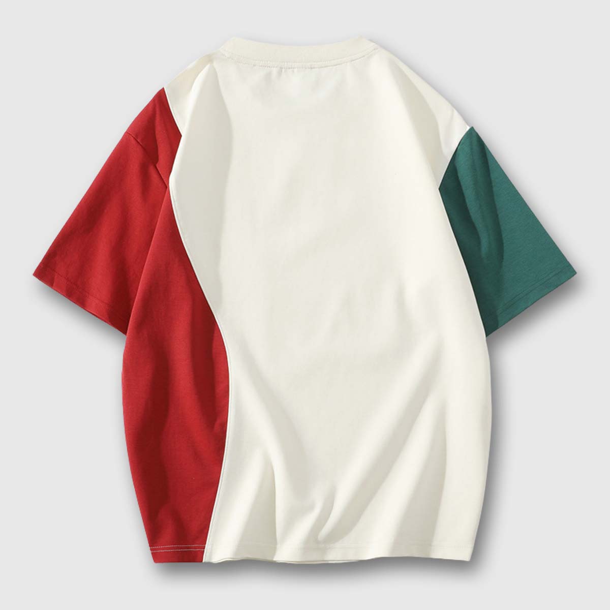 Color blocking fashion Tee