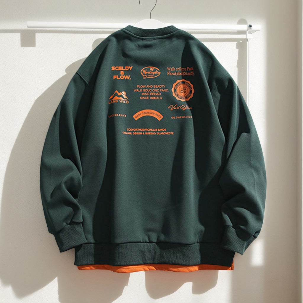 Graphic Print Cityboy Sweatshirt